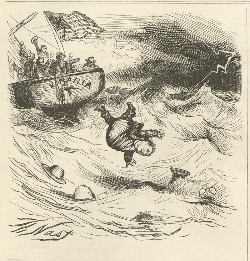 Thomas Nast - What the German Democrats have done about it.