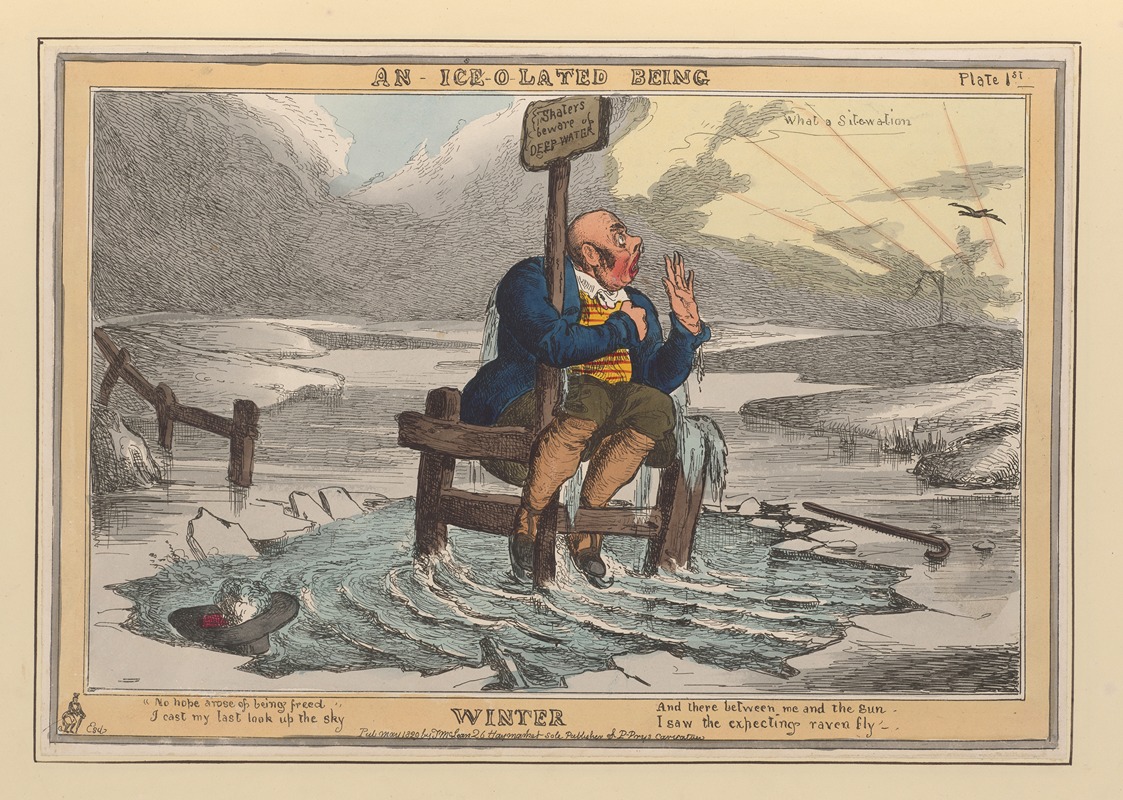 William Heath - An Ice-O-Lated Being; Winter