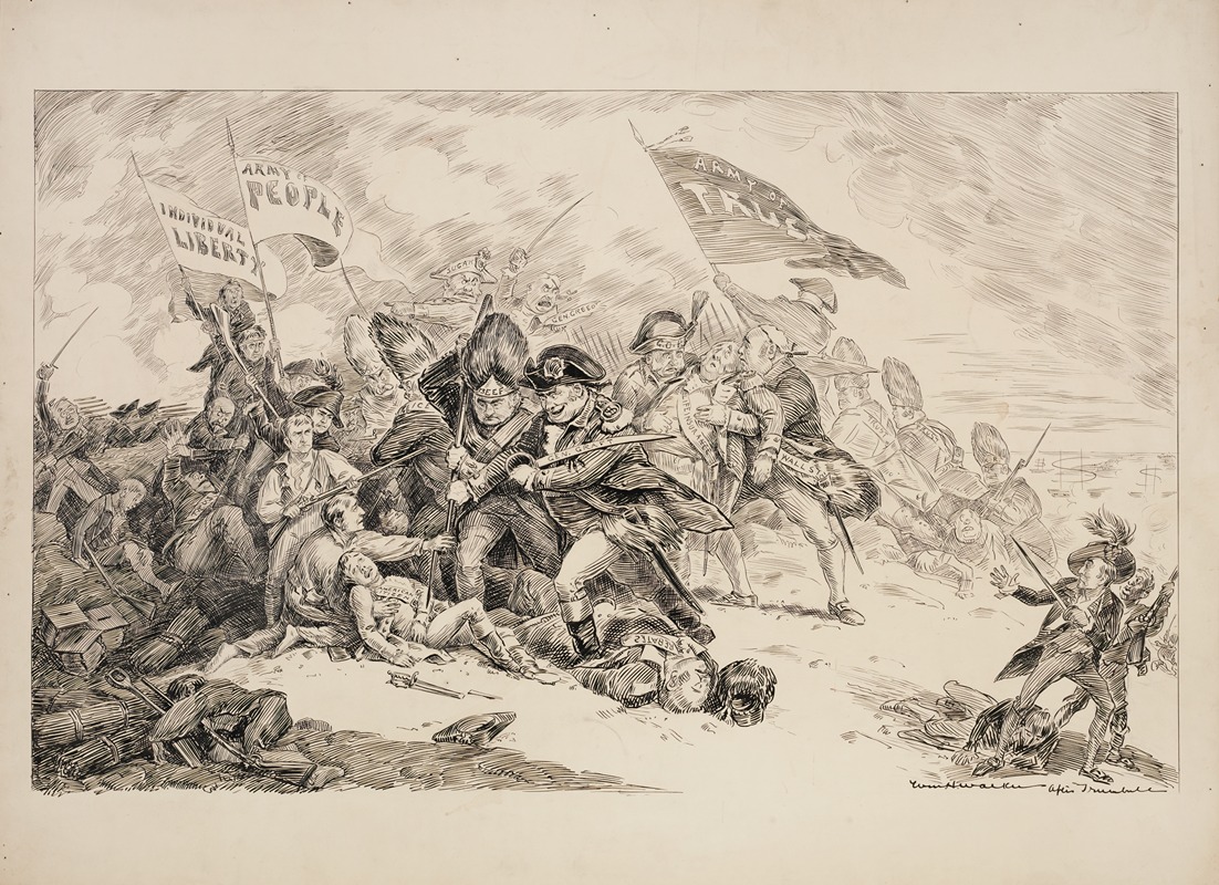 William Henry Walker - A battle between an army of ordinary citizens representing individual liberty against the army of the Trusts