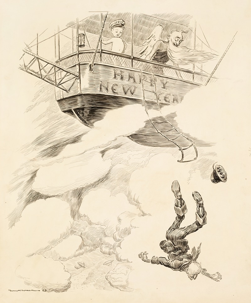 William Henry Walker - Dropping the pilot