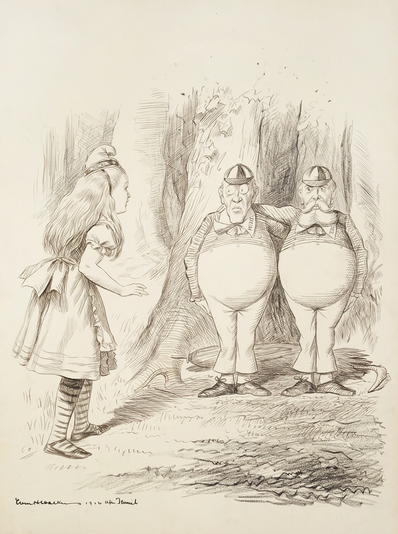 William Henry Walker - Tweedledee and Tweedledum