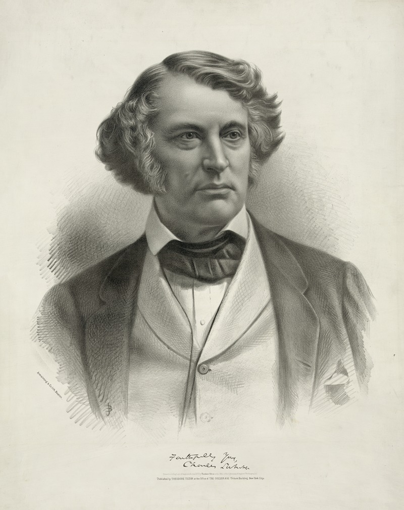 Armstrong & Co. Lith. - Charles Sumner