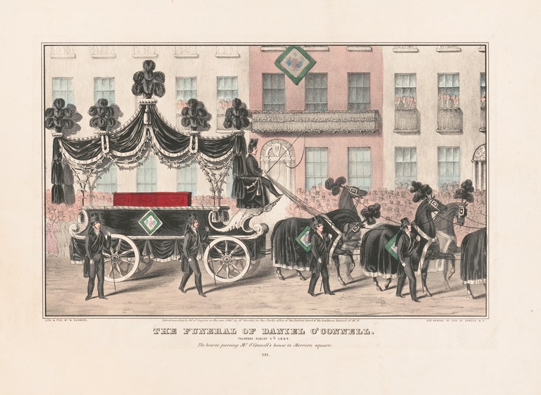 Currier & Ives. - Funeral of Daniel O’Connell