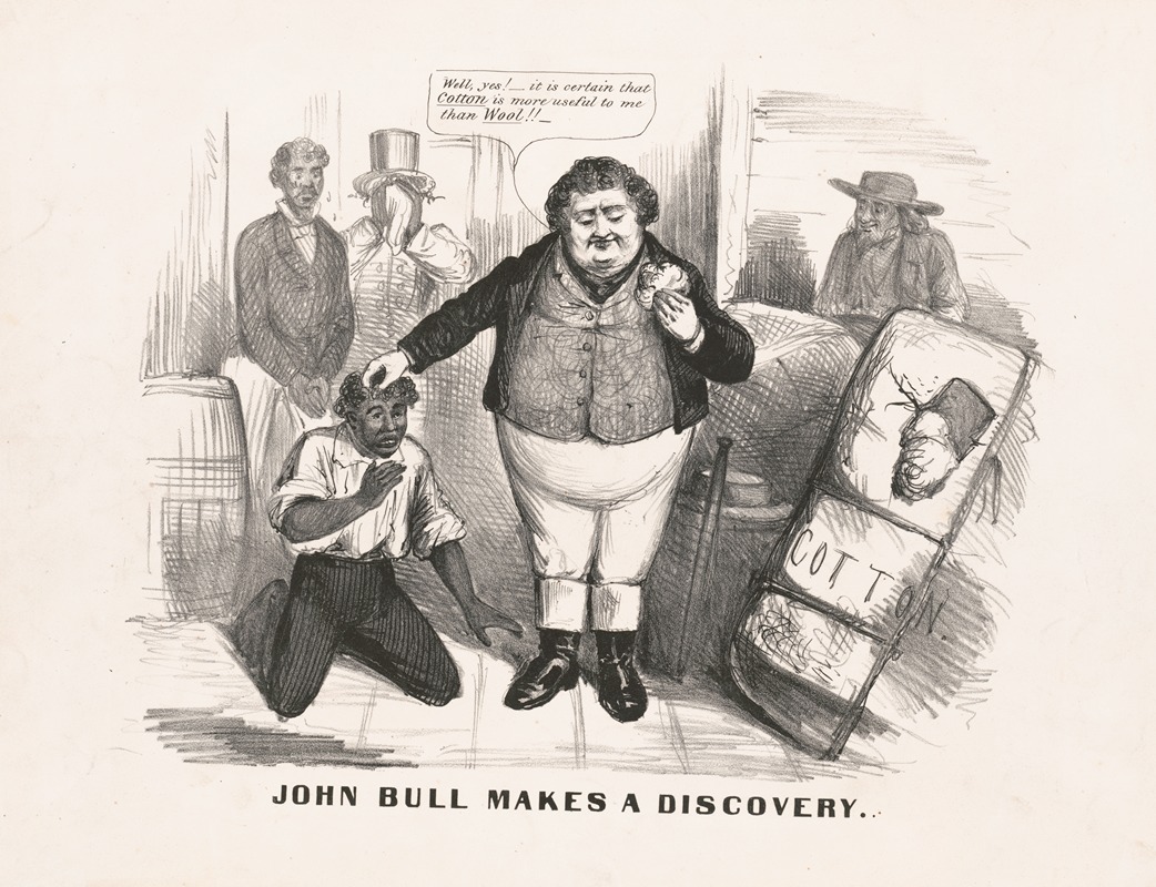 Currier & Ives. - John Bull makes a discovery