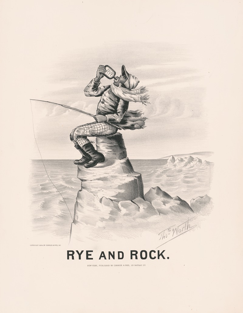 Currier & Ives. - Rye and rock