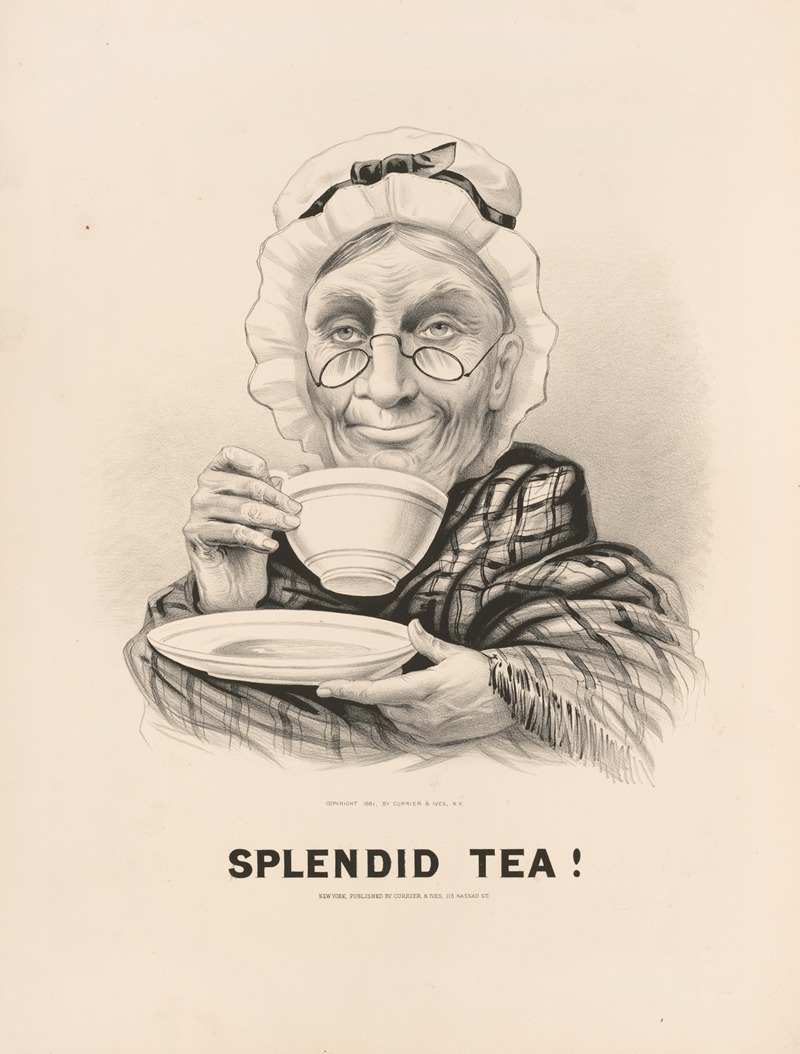 Currier & Ives. - Splendid tea!