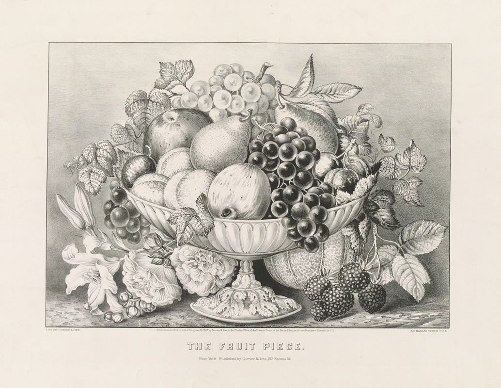 Currier & Ives. - The fruit piece