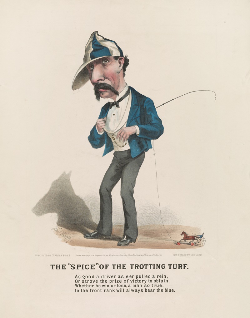 Currier & Ives. - The ‘spice’ of the trotting turf