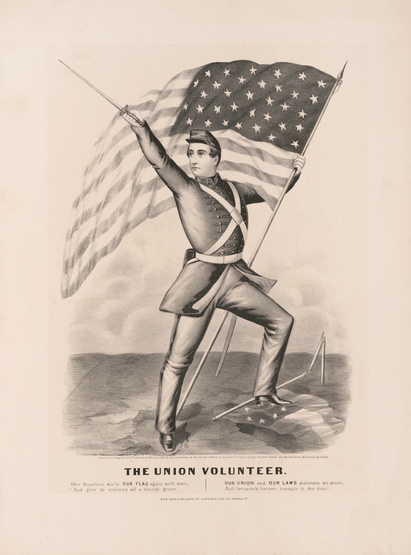 Currier & Ives. - The Union volunteer