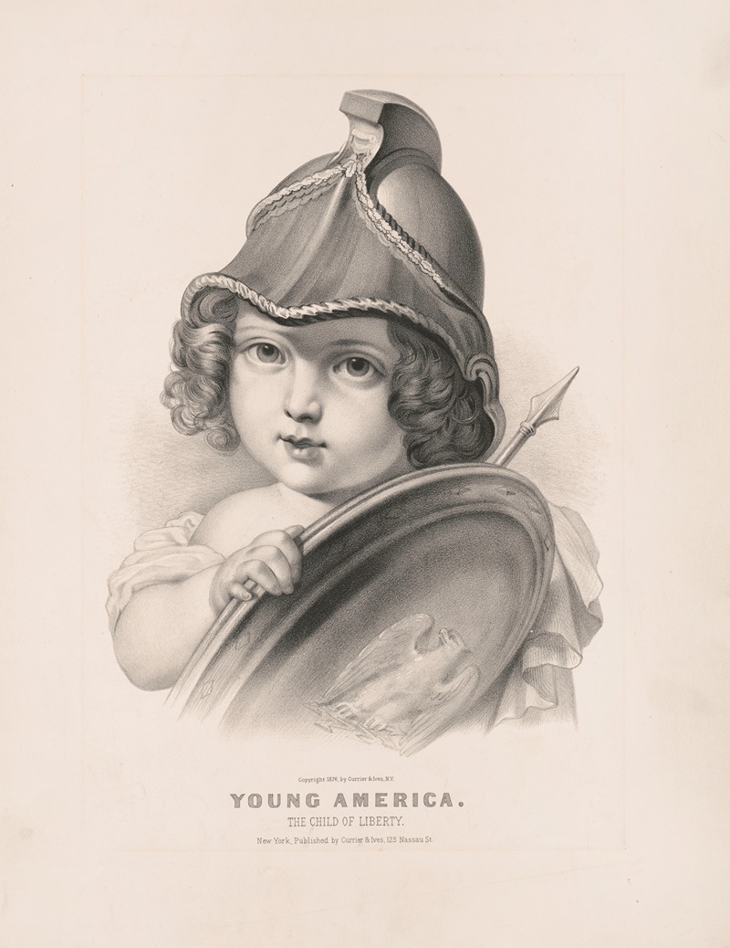 Currier & Ives. - Young America; the child of liberty