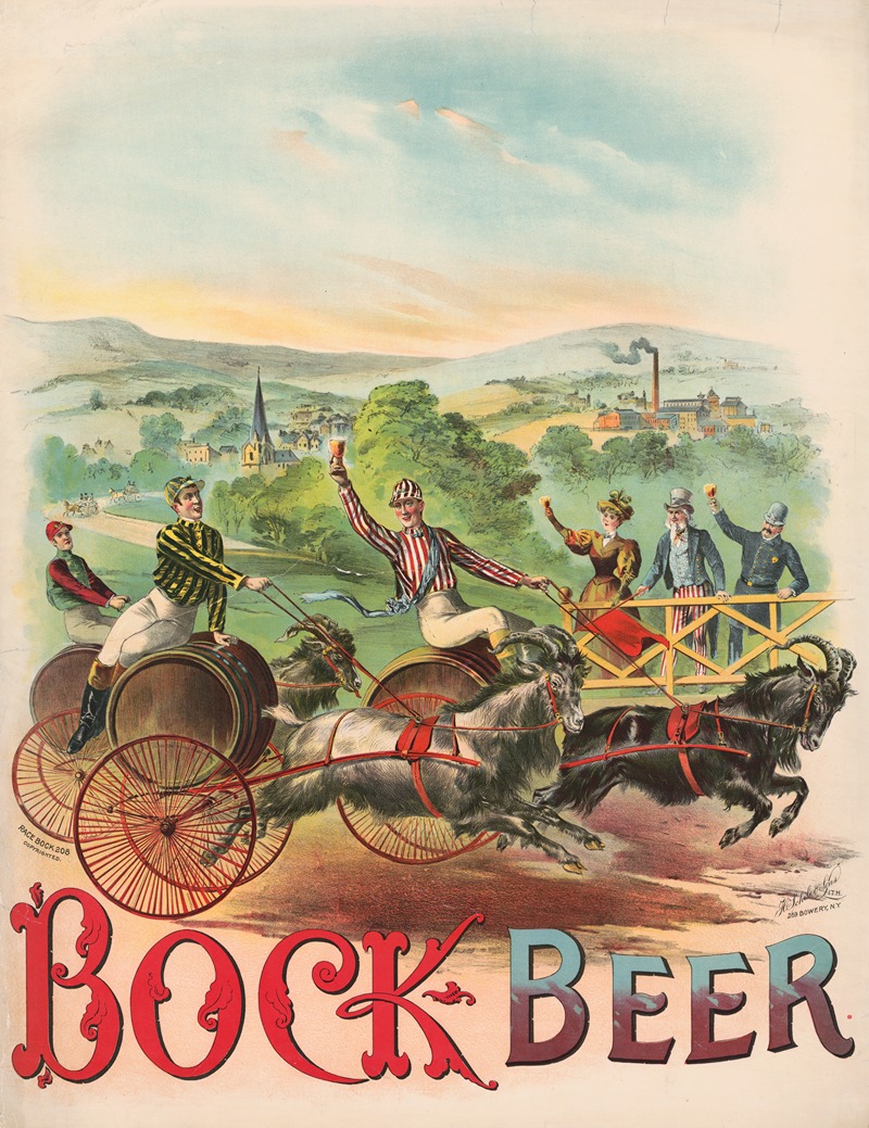 Henry Jerome Schile - Race Bock, Bock Beer