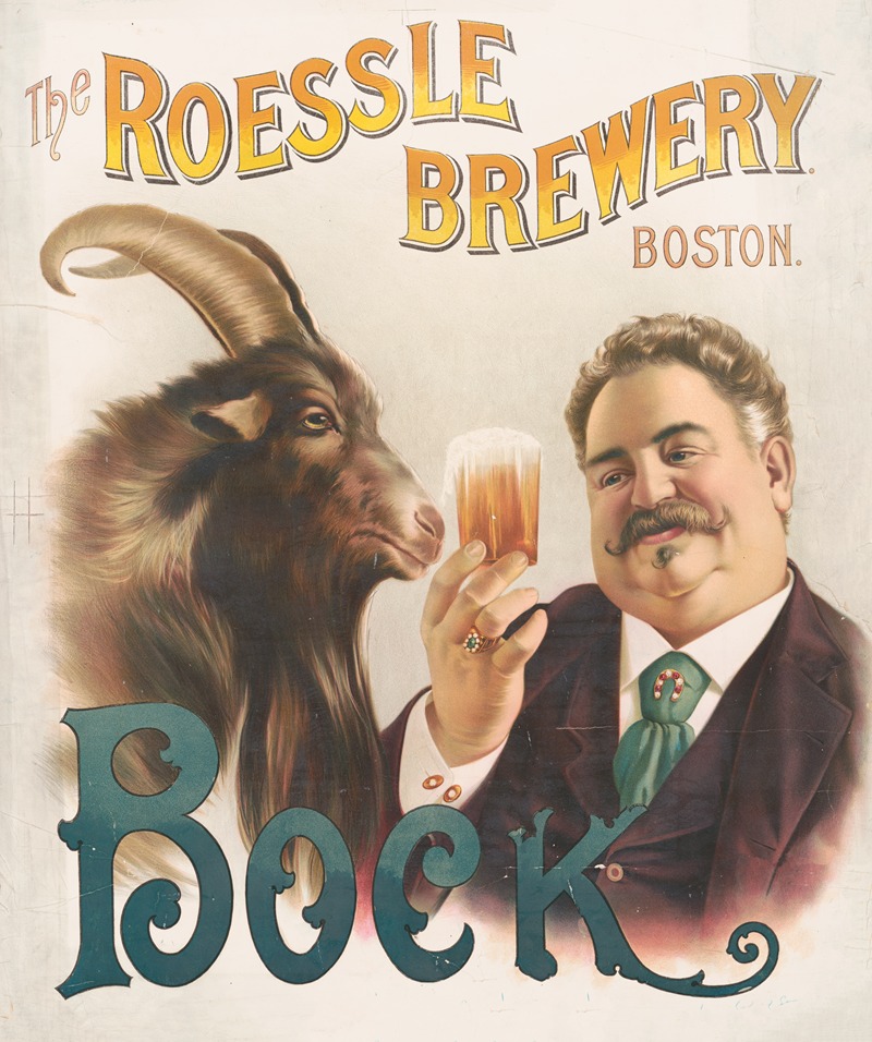 Henry Jerome Schile - The Roessle Brewery Boston, Bock [sporting bock]