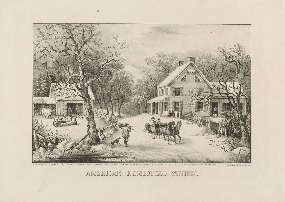 John Cameron - American homestead winter