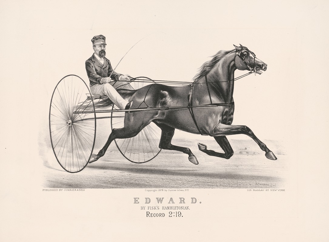 John Cameron - Edward; by Fisk’s Hambletonian