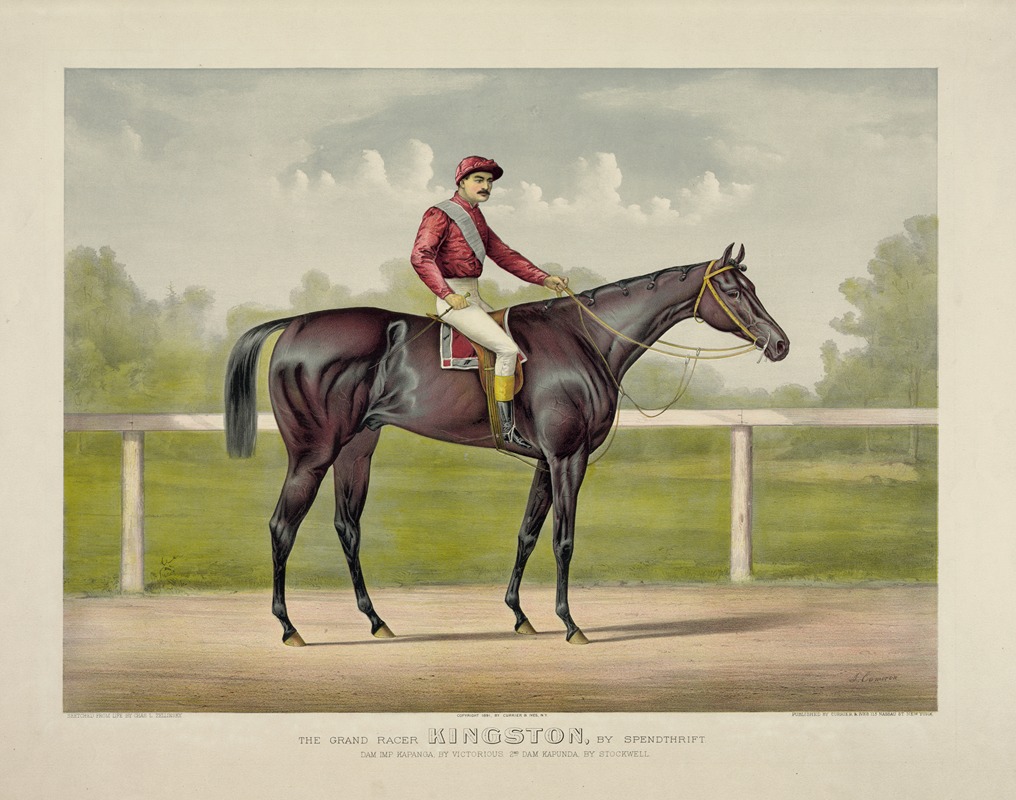 John Cameron - Grand racer Kingston, by Spendthrift; dam imp. Kapanga, by Victorious, 2nd dam Kapunda, by Stockwell