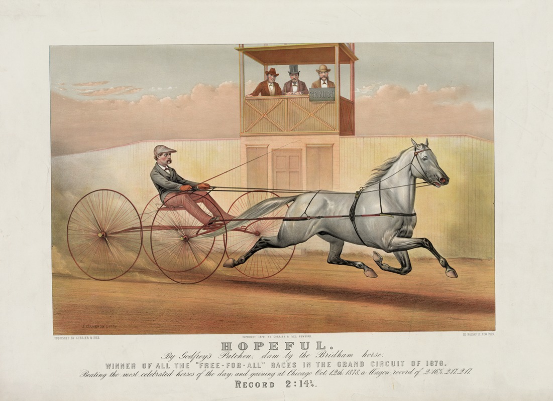 John Cameron - Hopeful; by Godfrey’s Patchen, dam by the Bridham horse