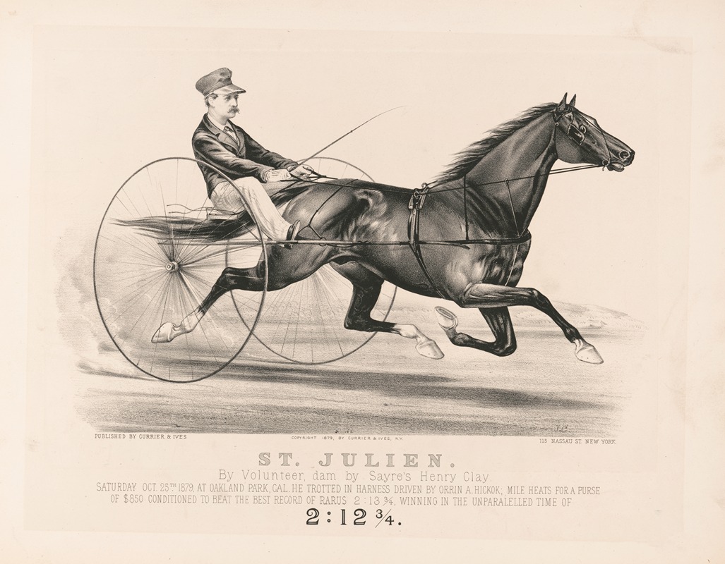 John Cameron - St. Julien; by Volunteer, dam by Sayre’s Henry Clay