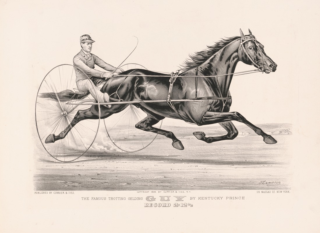 John Cameron - The famous trotting Gelding Guy by Kentucky Prince