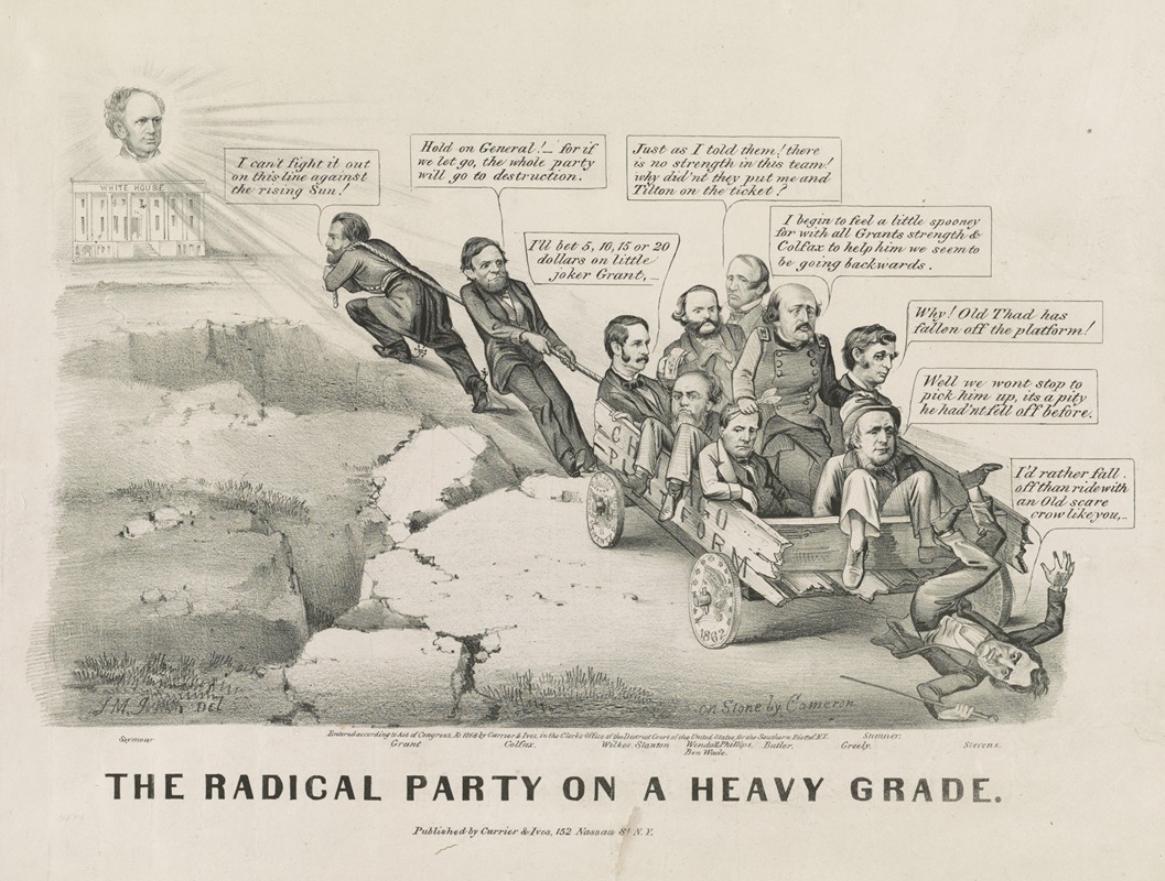 John Cameron - The Radical Party on a heavy grade