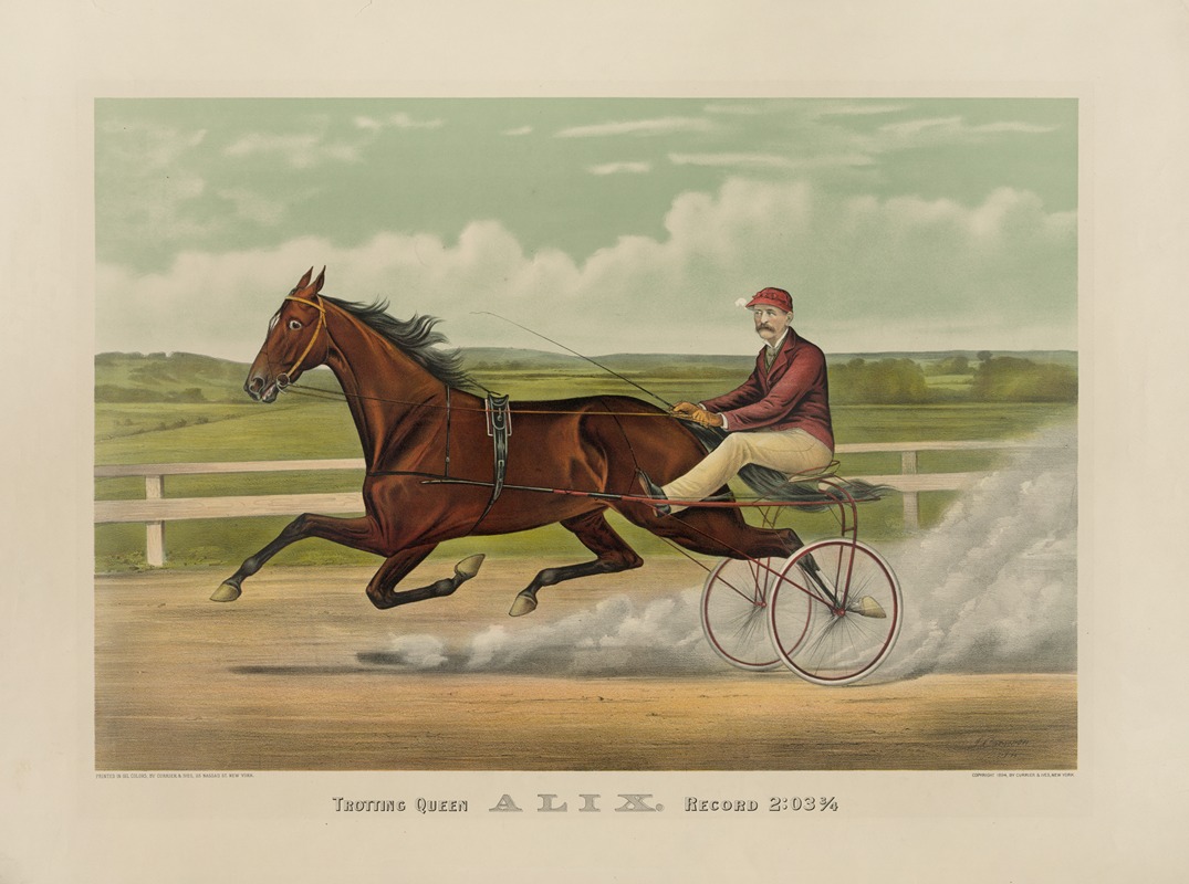 John Cameron - Trotting Queen Alix