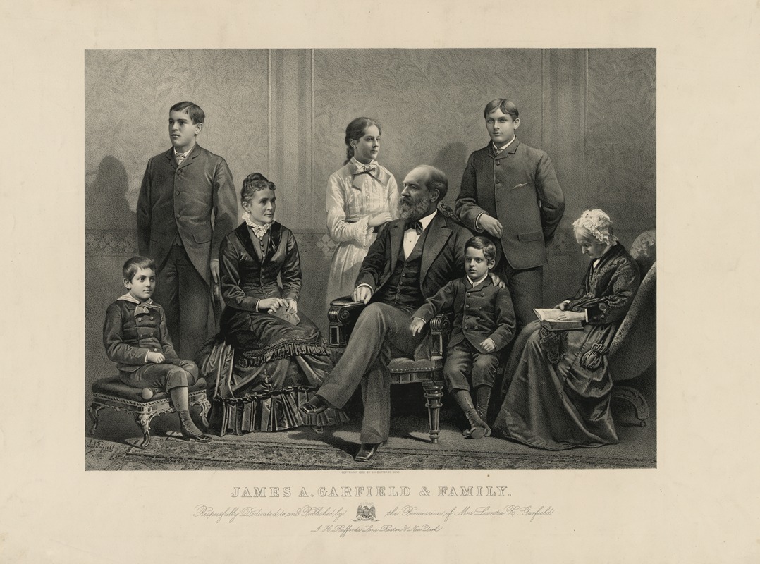 John H. Bufford's & Sons - James A. Garfield & family