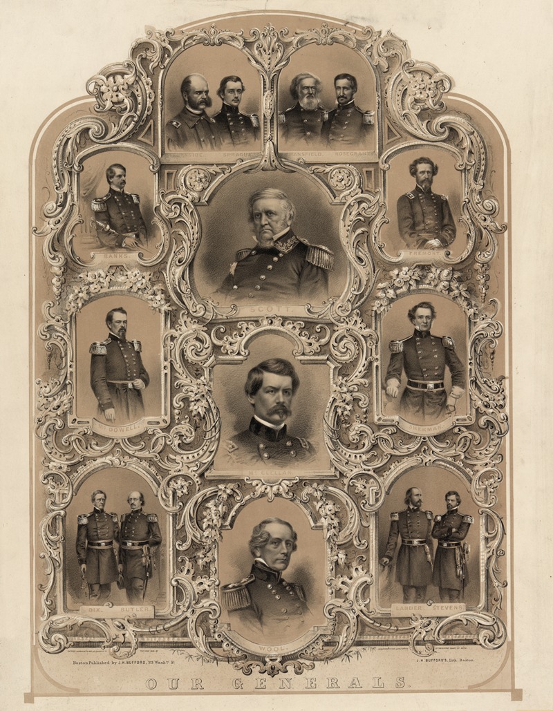 John H. Bufford's & Sons - Our generals