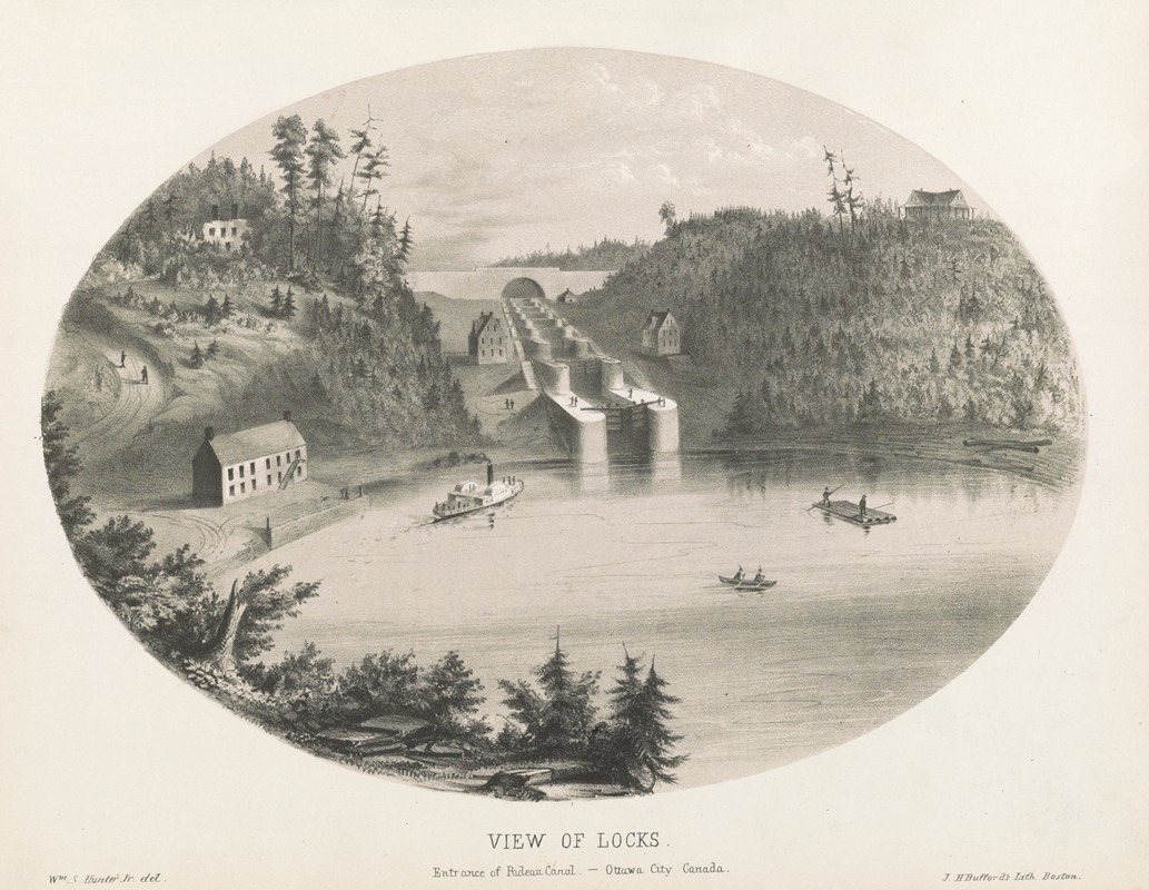 John H. Bufford's & Sons - View of locks