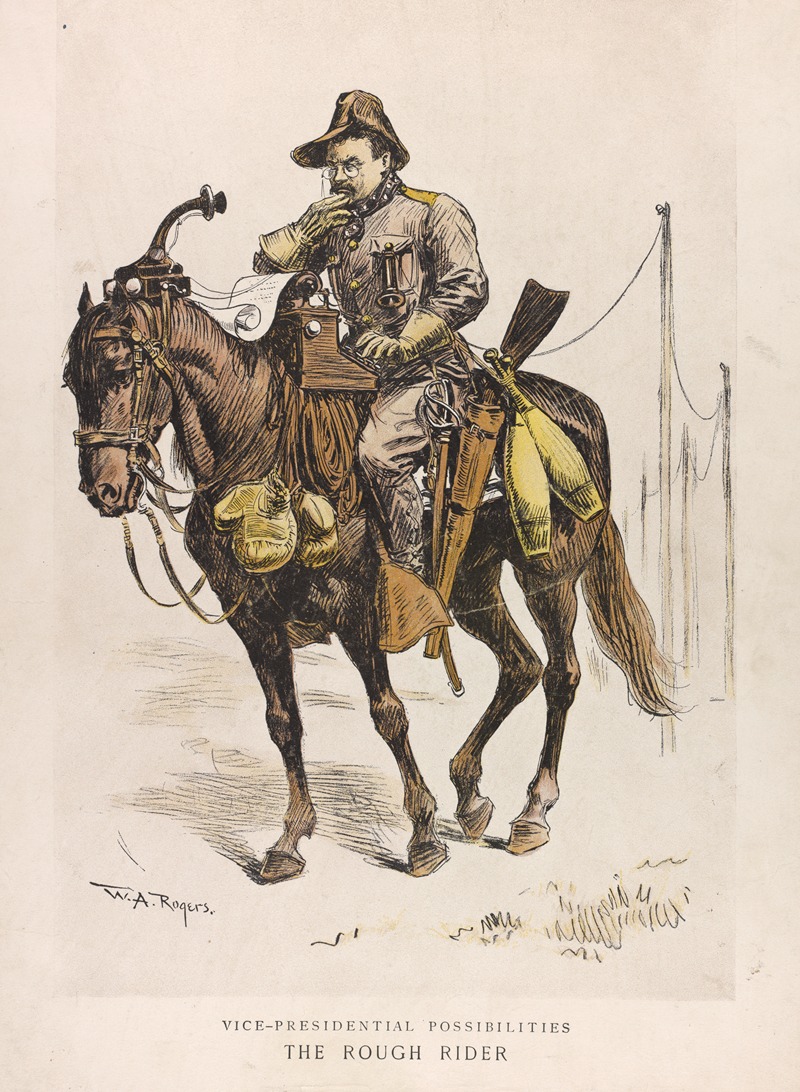 William Allen Rogers - Vice-presidential possibilities–The Rough Rider