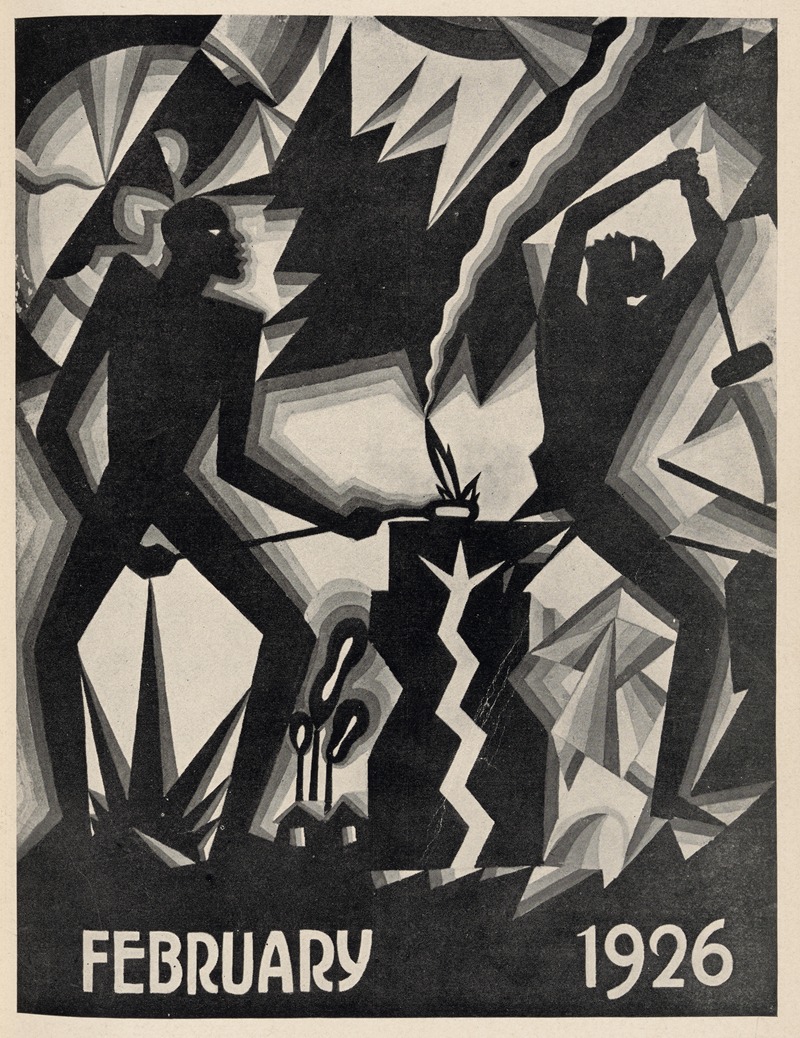 Aaron Douglas - Opportunity Vol. 4, no. 38 Cover