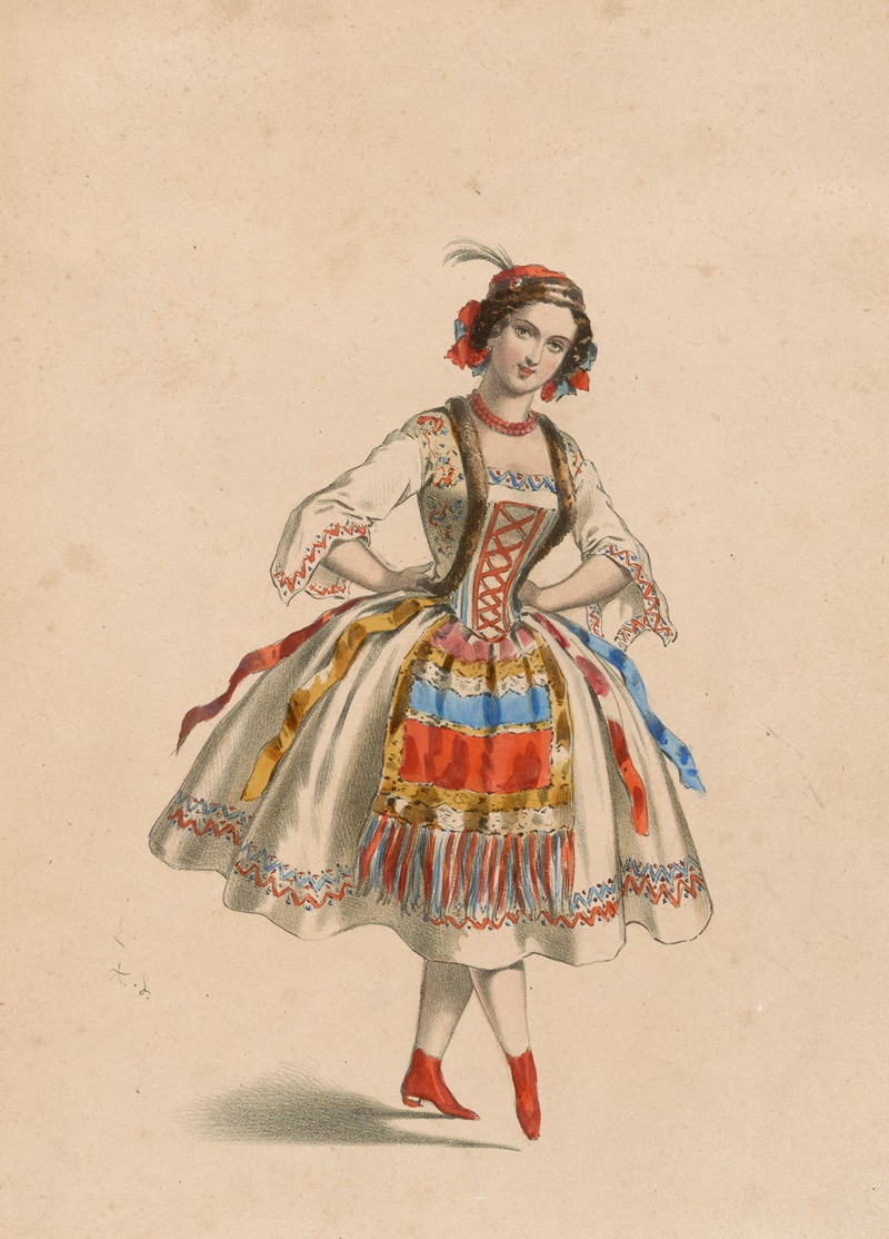 Alexandre Lacauchie - Melle Caroline, dans Les elfes. Théâtre de l’Opéra