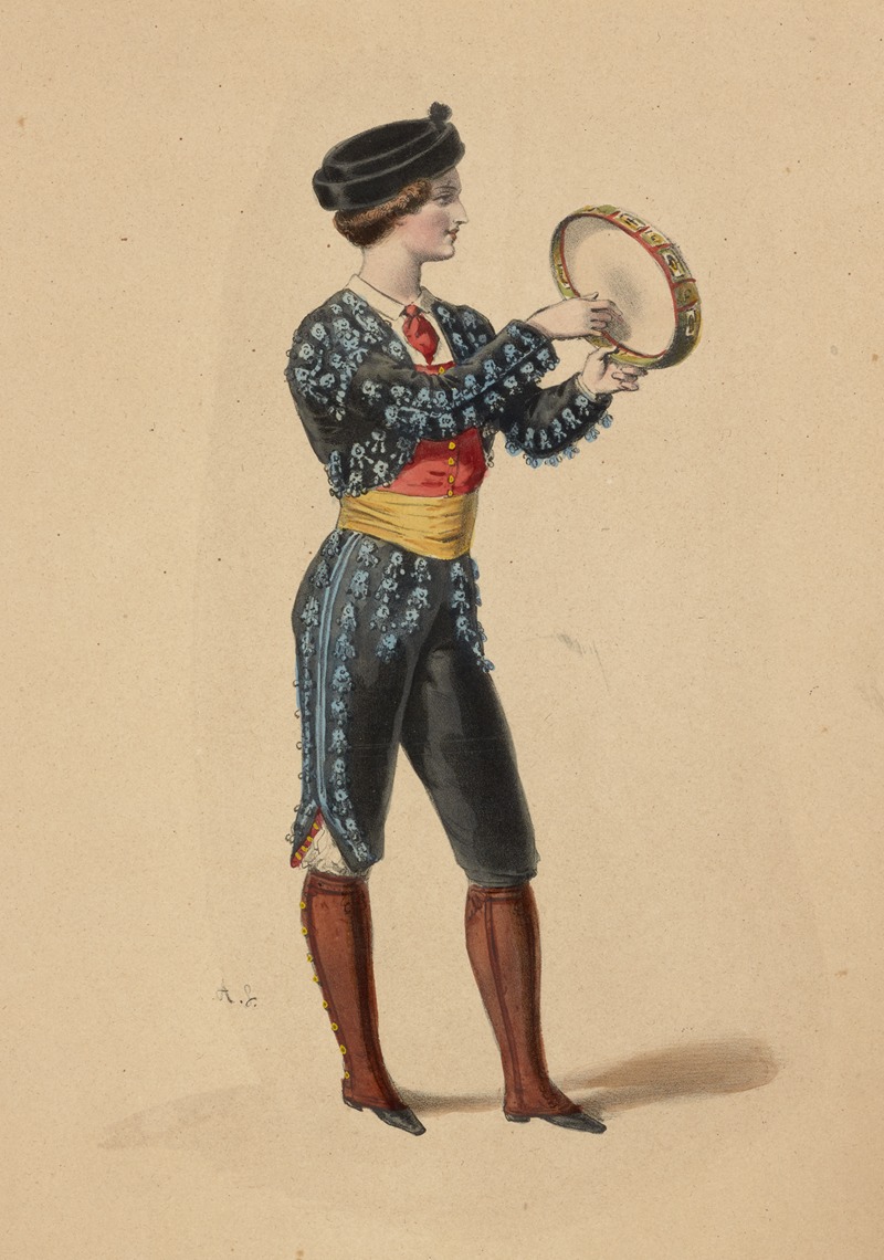 Alexandre Lacauchie - Théâtre de la Porte St. Martin. Mr. Honoré dans le ballet de la Moresque