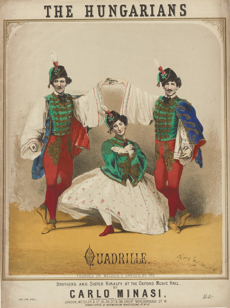 Alfred Concanen - The Hungarians quadrille