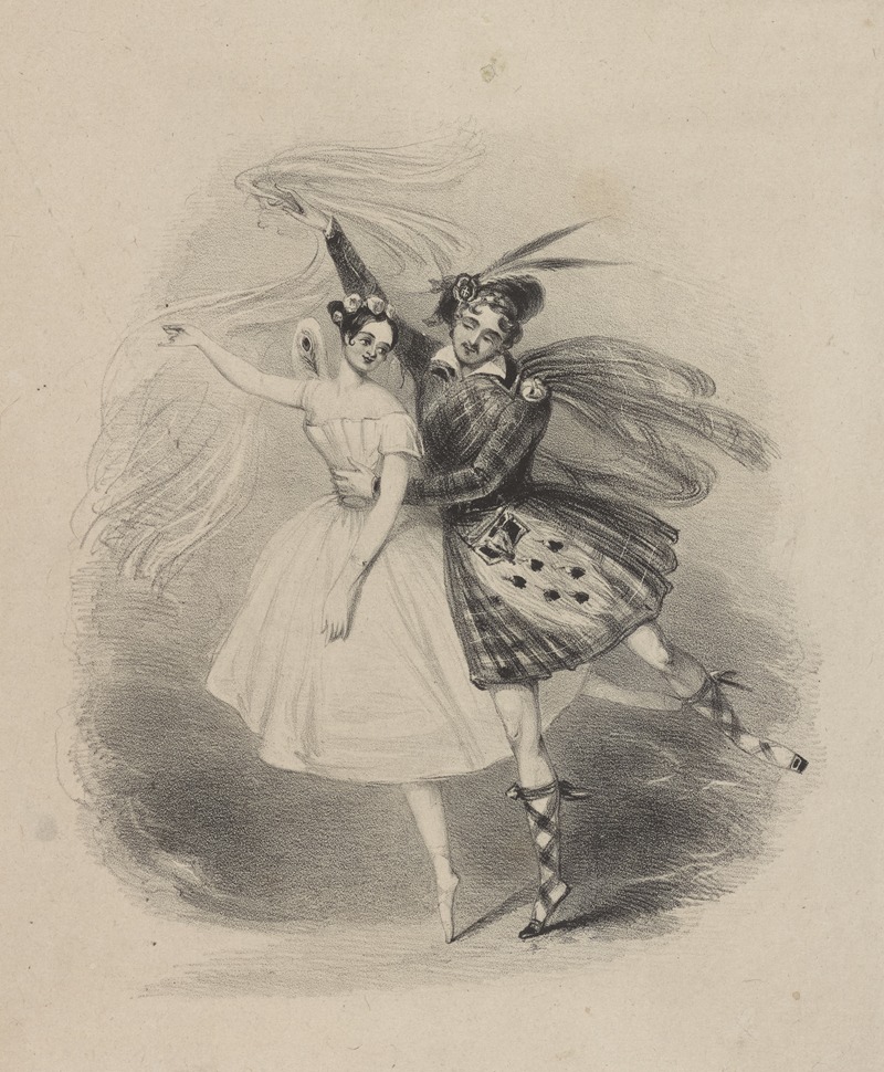 Alfred Edward Chalon - La sylphide