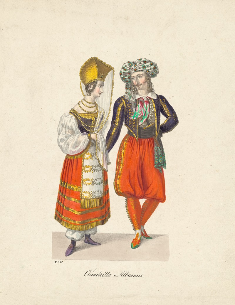 Anonymous - Quadrille Albanais, No. 11