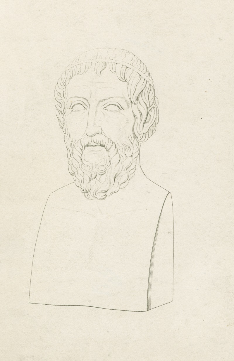 Camillo Guerra - Bust of Pythagoras