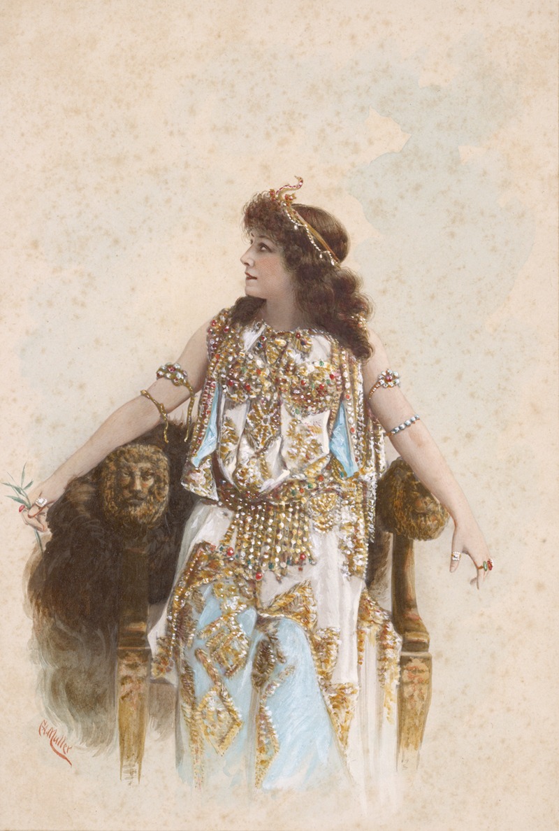 Conrad A. Müller - Sarah Bernhardt