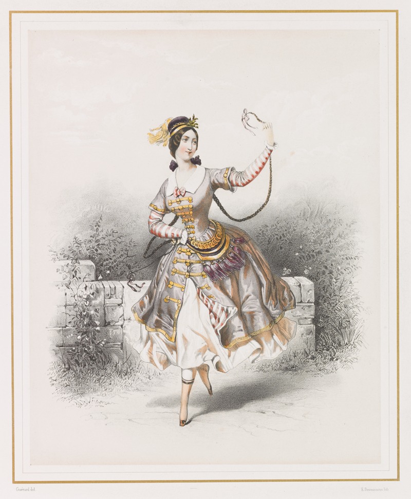 Eugène Charles François Guérard - Mlle Dumilâtre; La polka