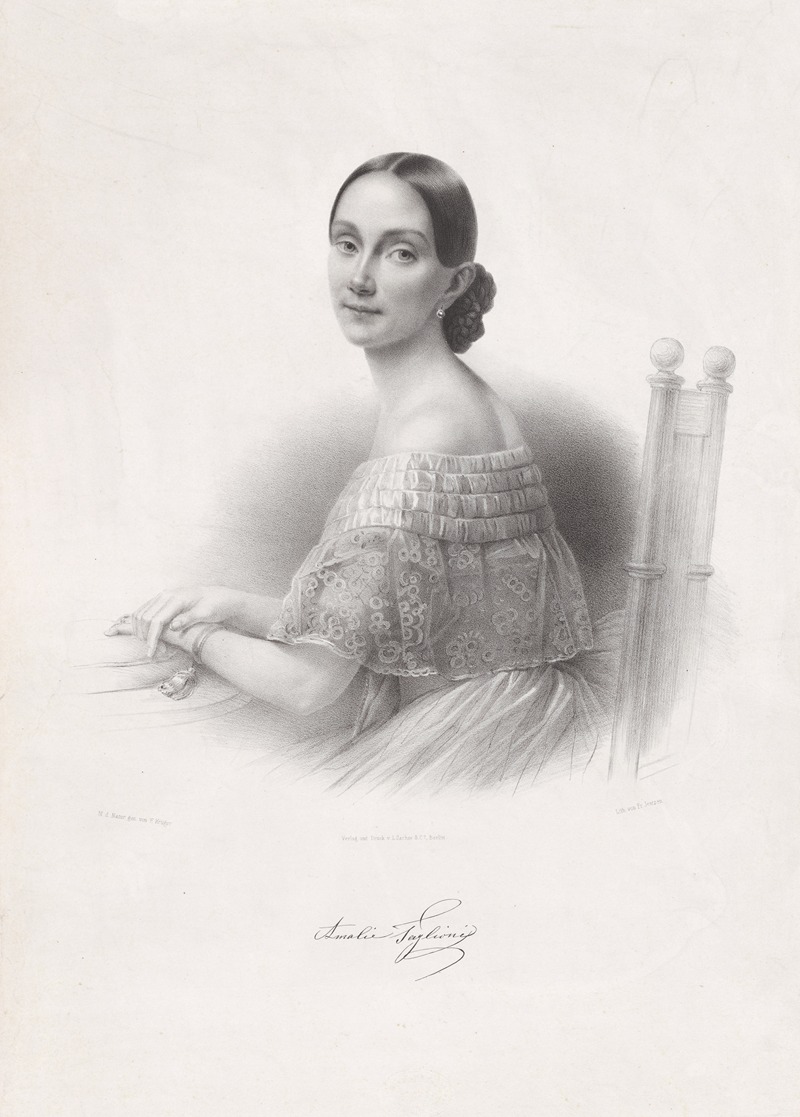 Franz Krüger - Amalie Taglioni