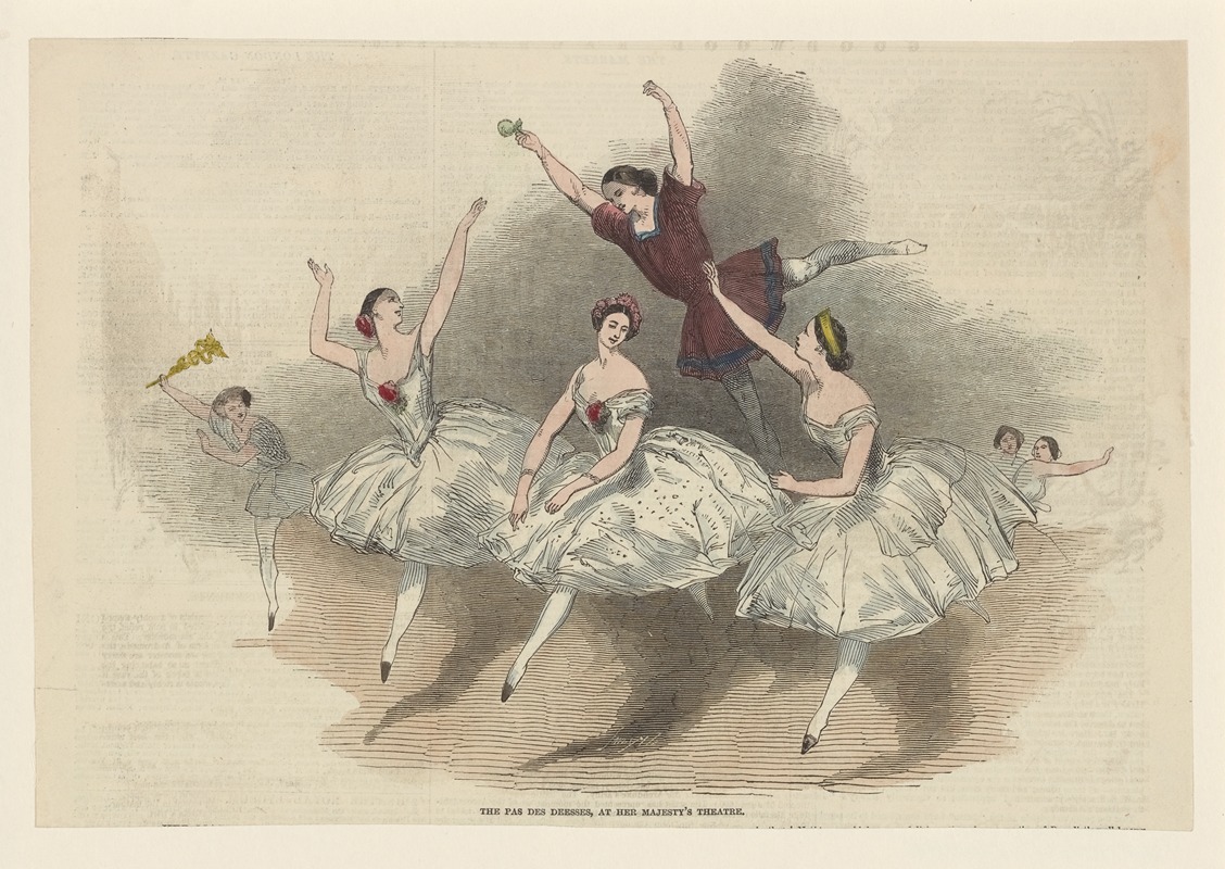 Frederick James Smythe - The Pas des déesses, at Her Majesty’s Theatre