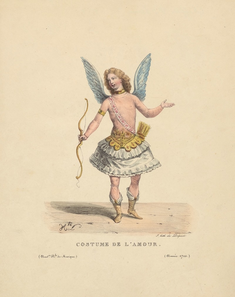 Hippolyte Lecomte - Costume de l’Amour