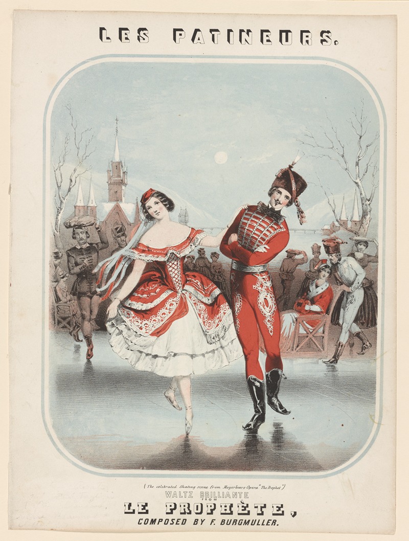 John Brandard - Les Patineurs, Waltz brilliante from Le Prophète, composed by F. Burgmuller