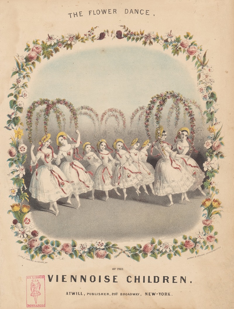 John Brandard - The flower dance, of the Viennoise Children