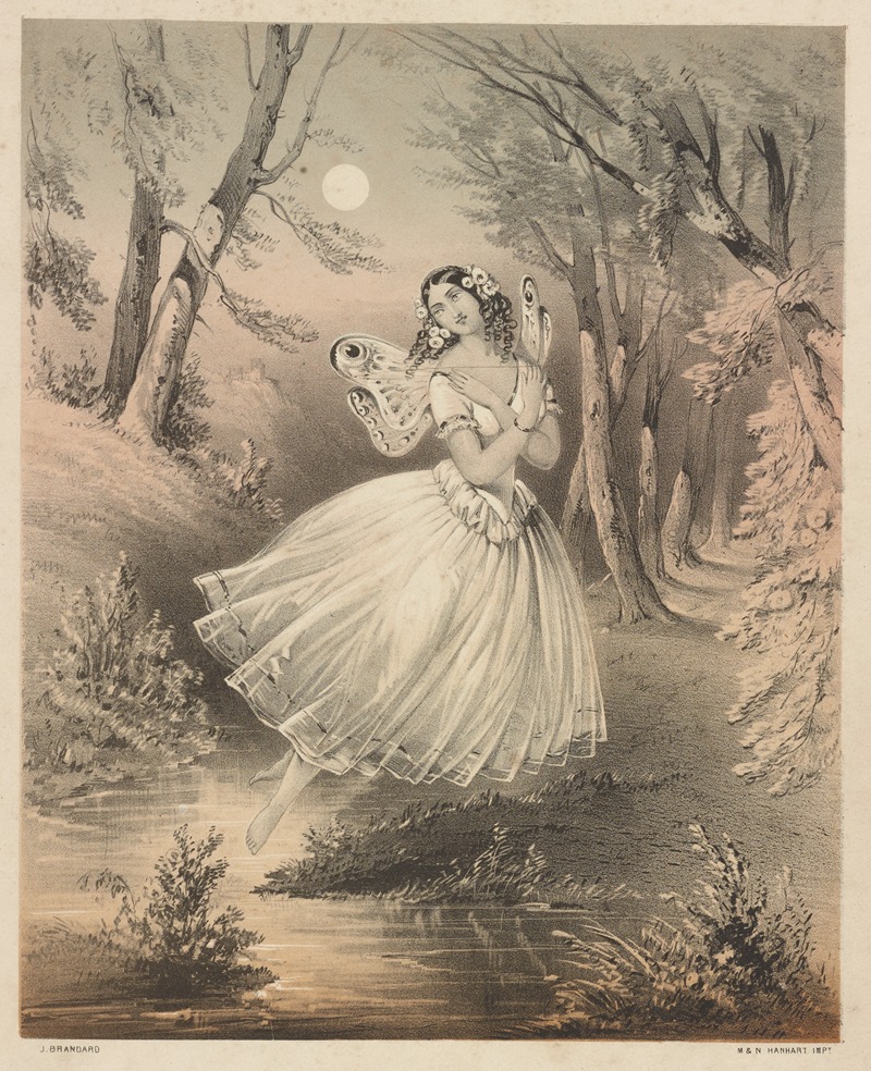 John Brandard - The sylph of the forest, the song of the fairy butterfly