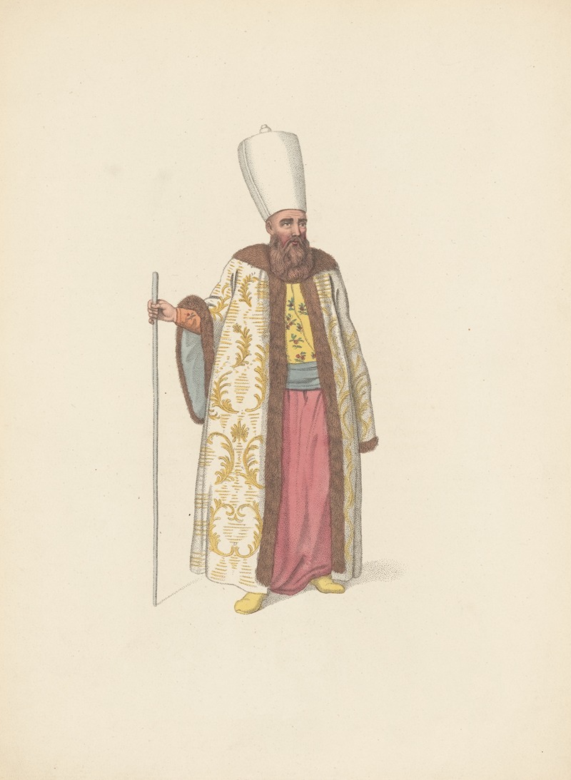 Octavian Dalvimart - The costume of Turkey, no. 35