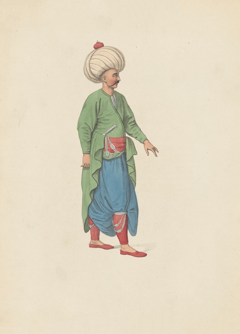 Octavian Dalvimart - The costume of Turkey, no. 42