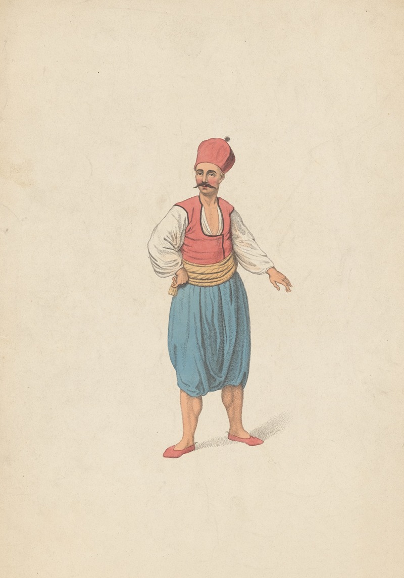 Octavian Dalvimart - The costume of Turkey, no. 54