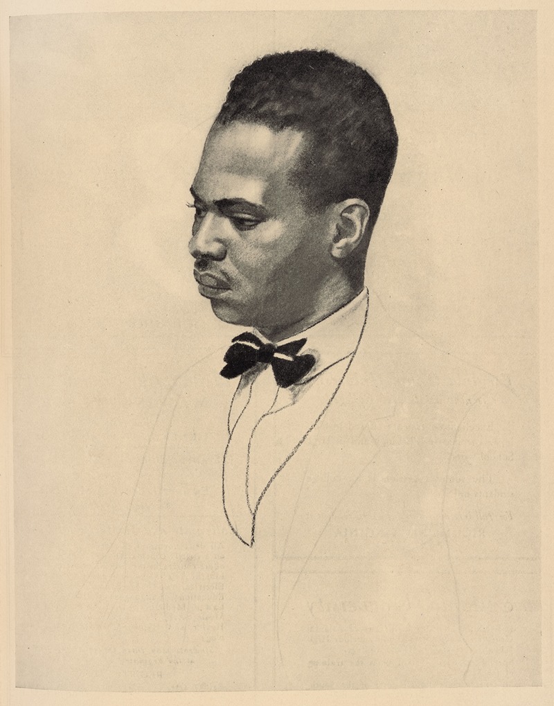 Winold Reiss - Countee Cullen