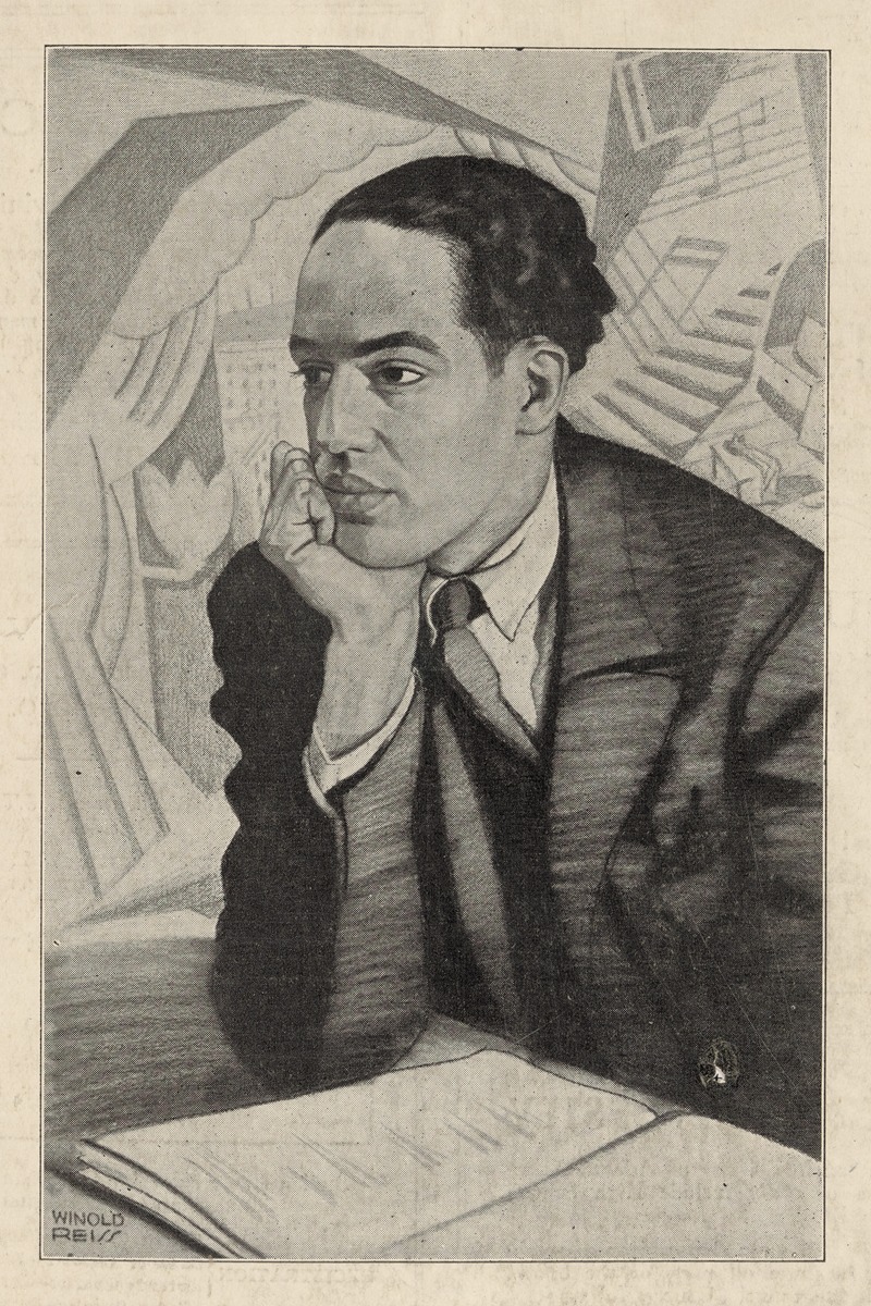 Winold Reiss - Langston Hughes