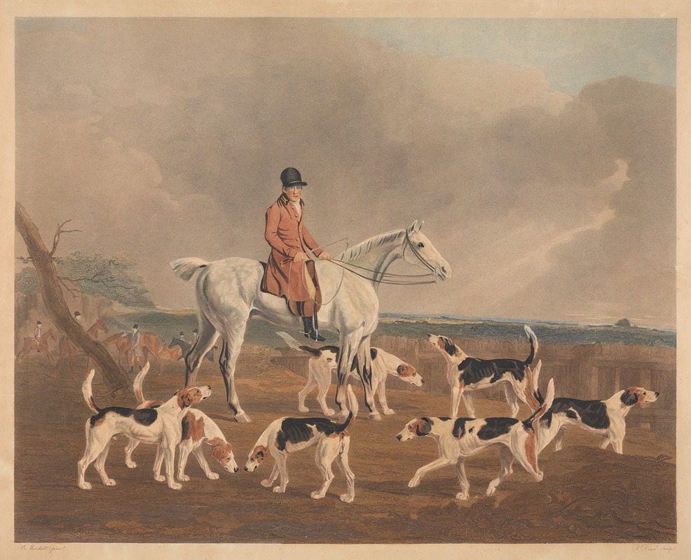 Benjamin Marshall - The Earl of Darlington and His Fox Hounds