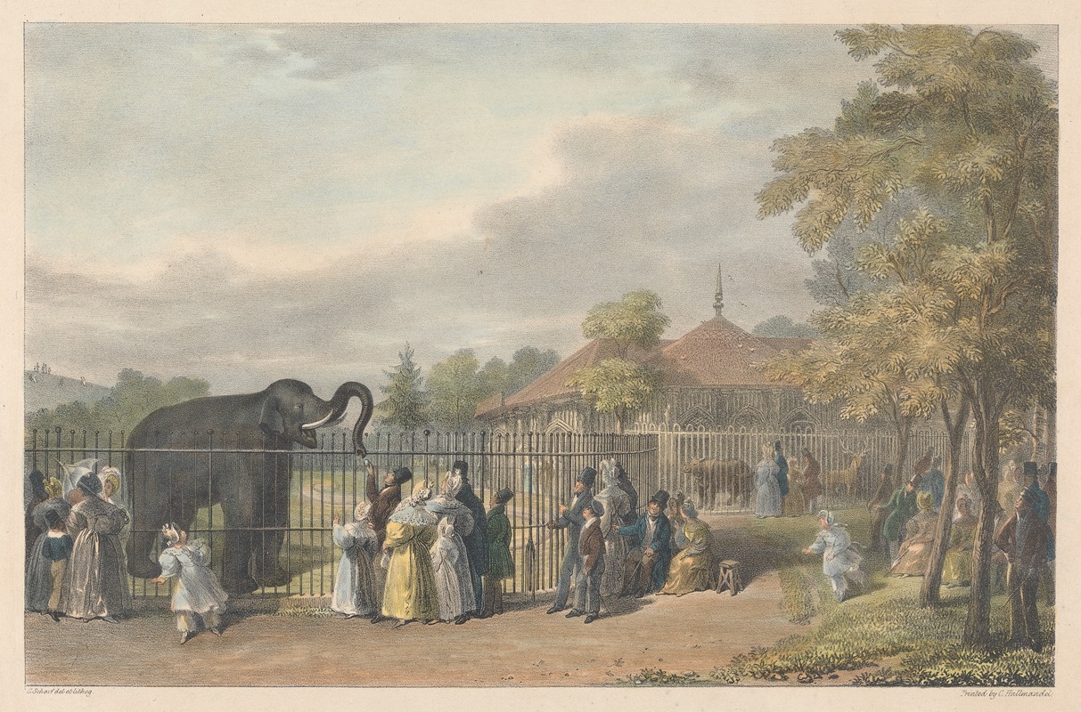 George Johann Scharf - Zoological Gardens, Regent’s Park